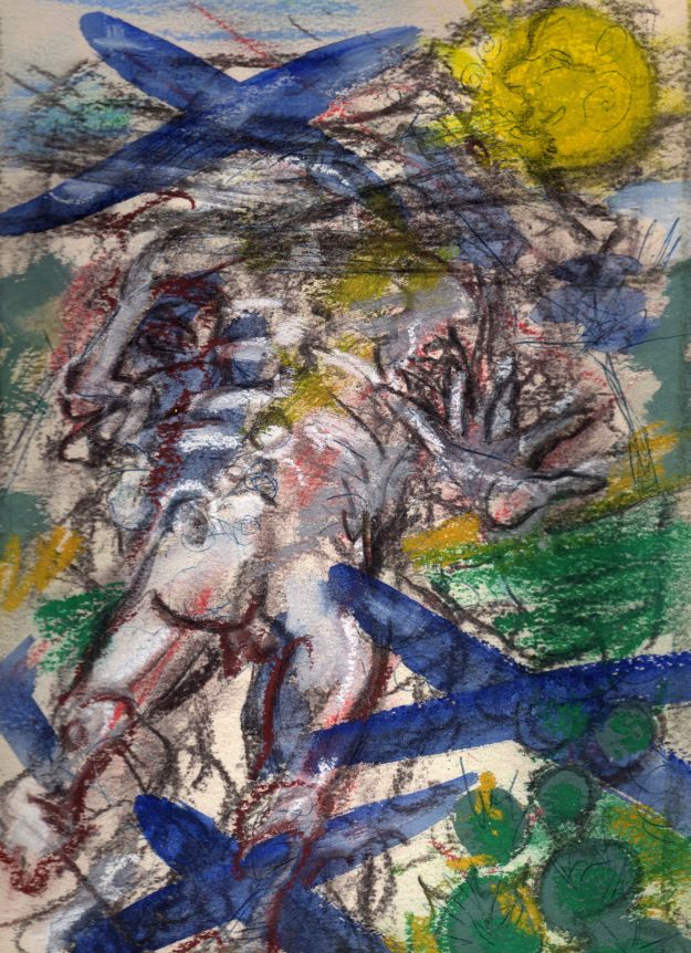Kyja, Croquis La fuite Hôpital Paris
