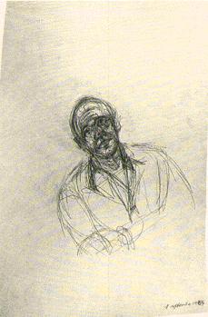 Genet par Giacometti